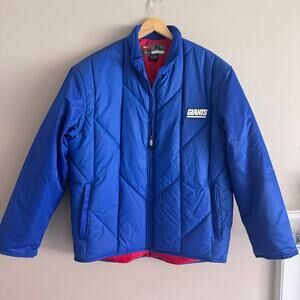 NFL New York Giants Nike Team Apparel NY Heavyweight Jacket Rare -READ DESC.